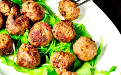 Buffalo Chicken Meatballs: Healthy Game Day Snack Recipe